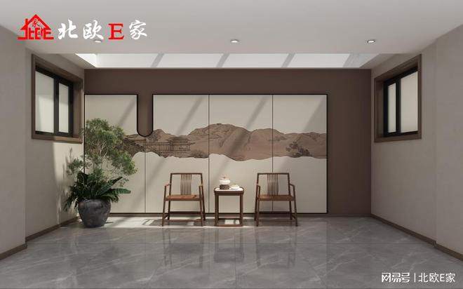 府邸承载千年美学质感！麻将胡了北欧E家：雅韵(图5)